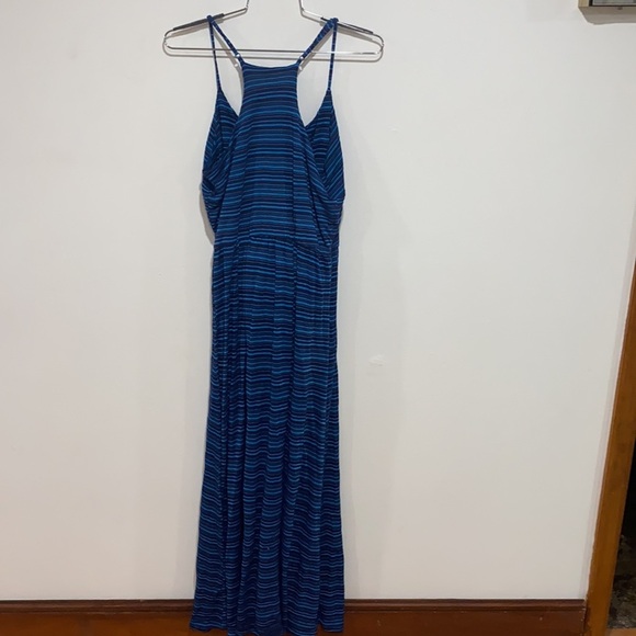 Lauren Conrad blue maxi dress size: S - Picture 5 of 8